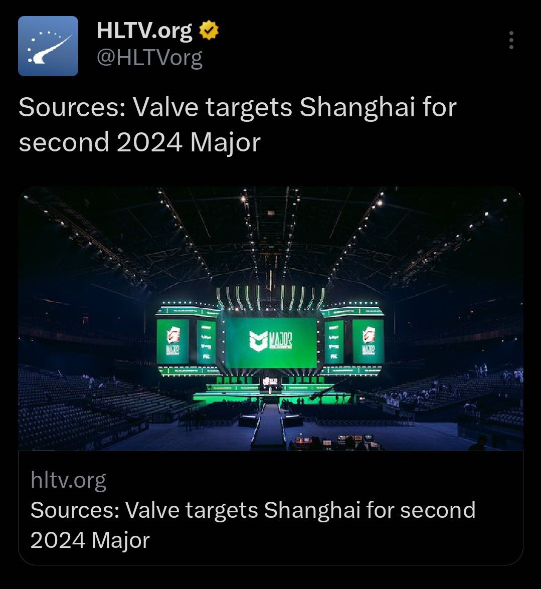 CS2第二届上海major